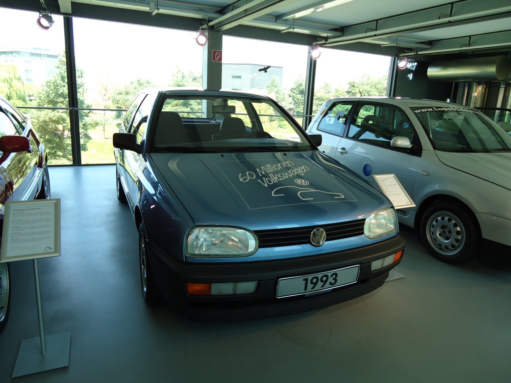 (127'903) - Volkswagen - Jahrgang 1993 - am 9. Juli 2010 in Wolfsburg/Deutschland