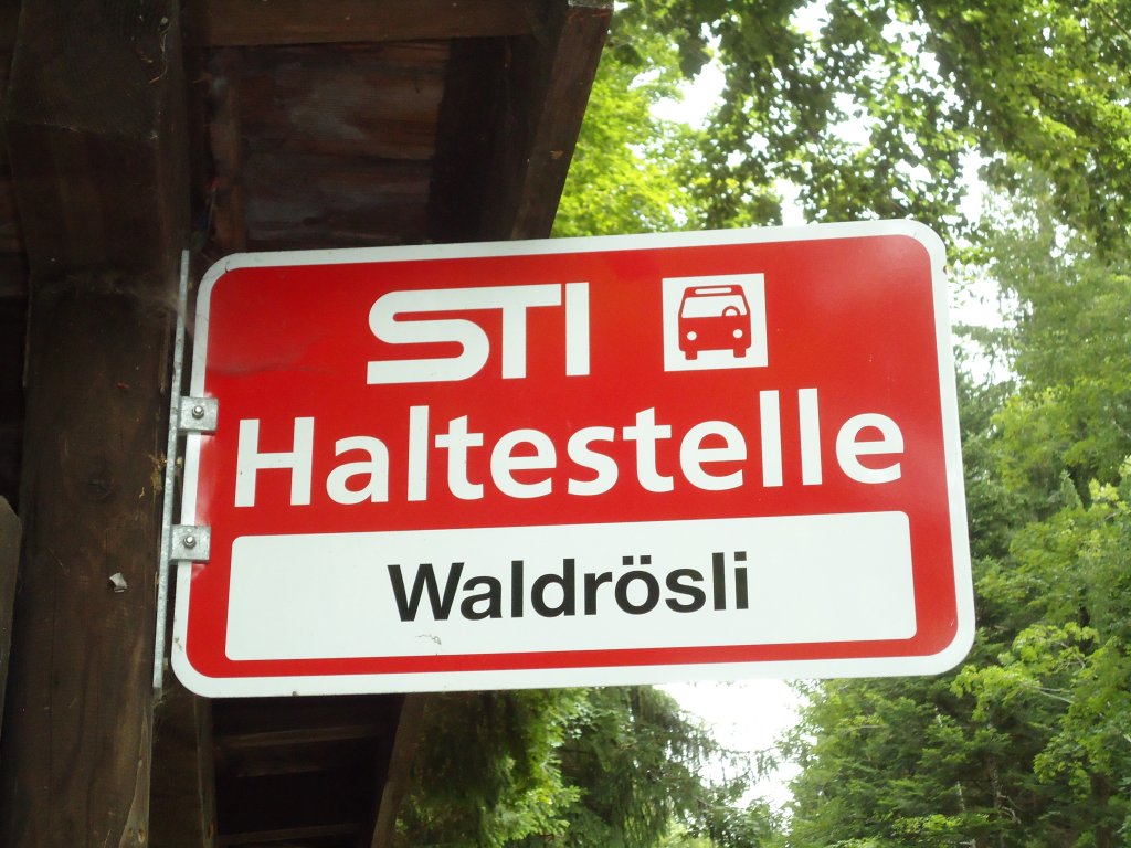(128'765) - STI-Haltestelle - Schwendibach, Waldrsli - am 15. August 2010
