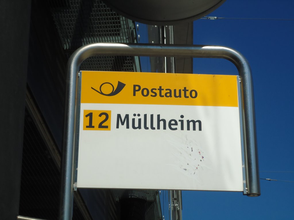 (129'092) - PostAuto-Haltestelle - Frauenfeld, Bahnhof - am 22. August 2010