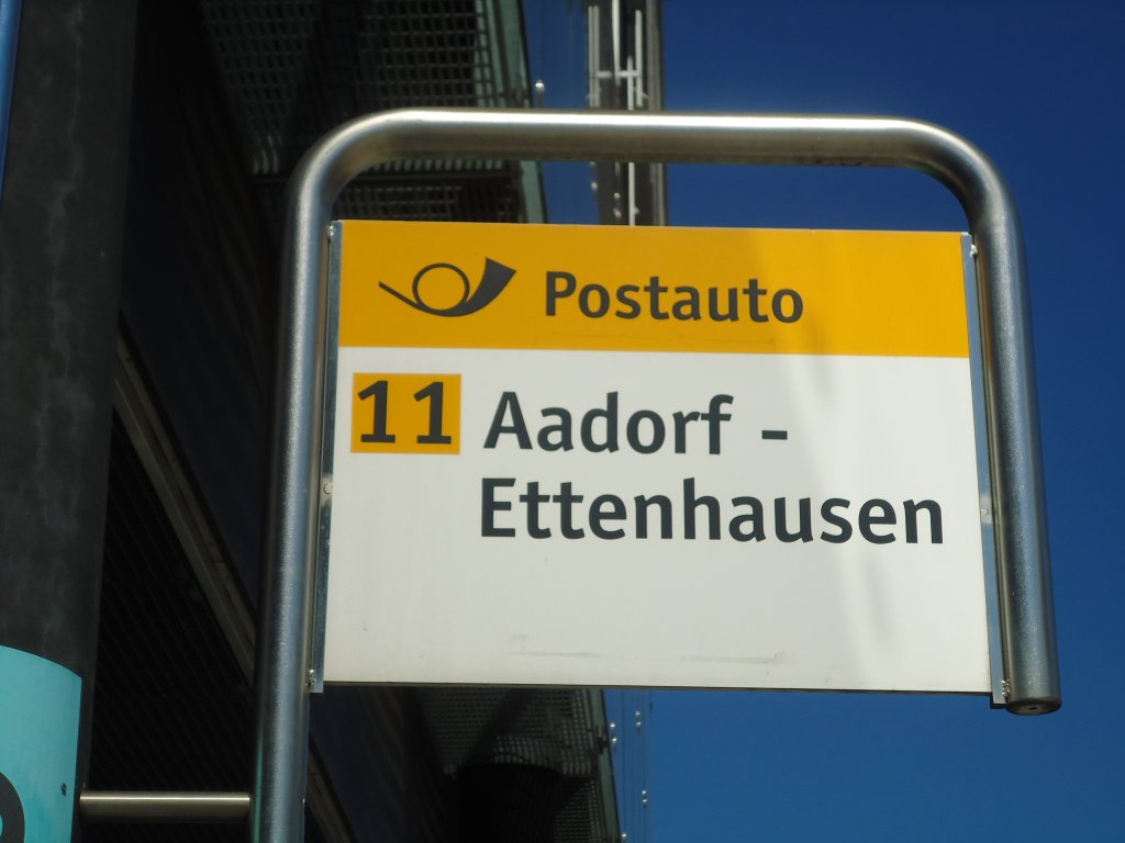 (129'093) - PostAuto-Haltestelle - Frauenfeld, Bahnhof - am 22. August 2010