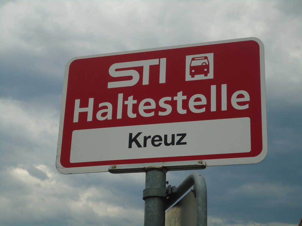 (129'134) - STI-Haltestelle - Spiez, Kreuz - am 23. August 2010