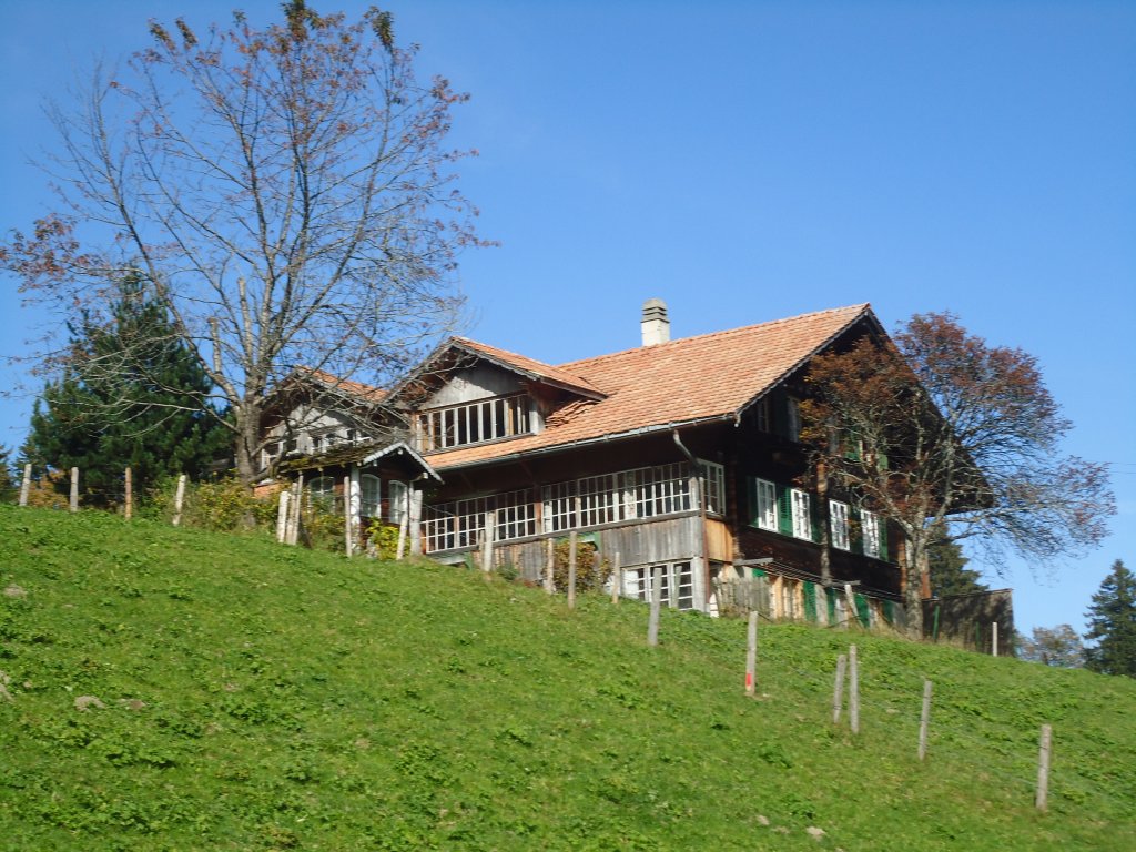 (130'374) - Wohnhaus auf dem Mhleport in Adelboden am 11. Oktober 2010