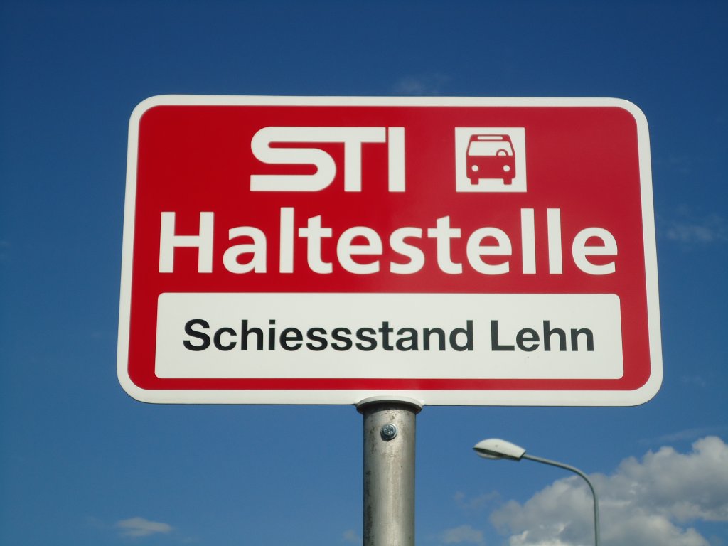 (135'479) - STI-Haltestelle - Unterseen, Schiessstand Lehn - am 14. August 2011