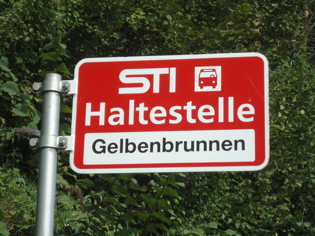 (135'482) - STI-Haltestelle - Sundlauenen, Gelbenbrunnen - am 14. August 2011