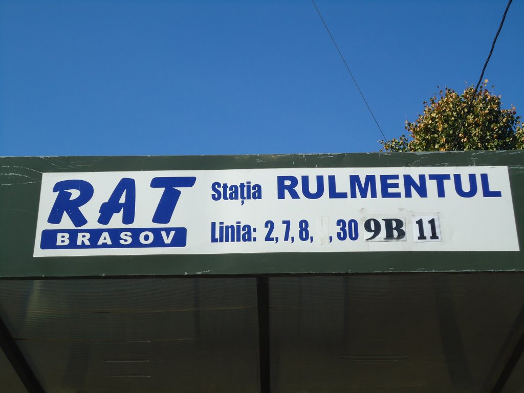 (136'343) - Bus-Haltestelle - Brasov, Rulmentul - am 4. Oktober 2011