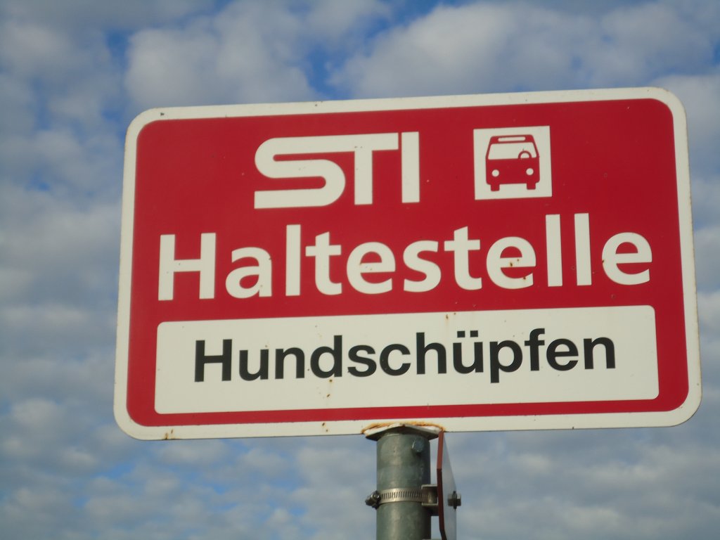 (136'754) - STI-Haltestelle - Heiligenschwendi, Hundschpfen - am 20. November 2011