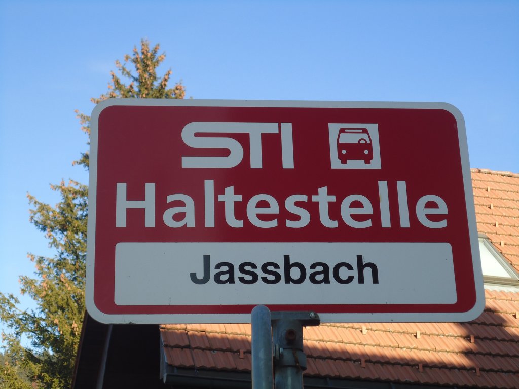 (136'785) - STI-Haltestelle - Jassbach, Jassbach - am 21. November 2011