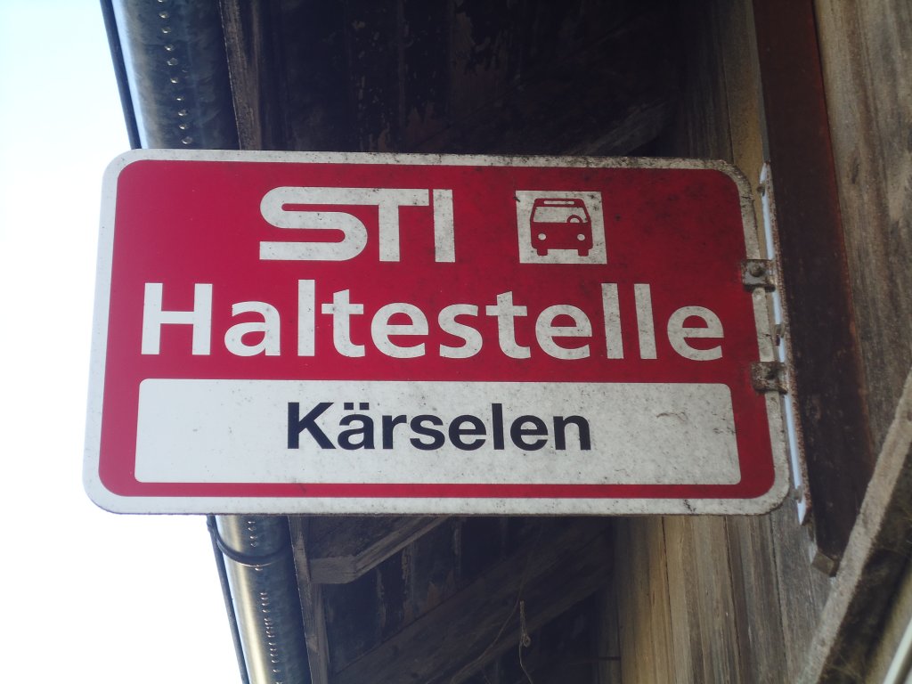 (136'826) - STI-Haltestelle - Krselen, Krselen - am 22. November 2011