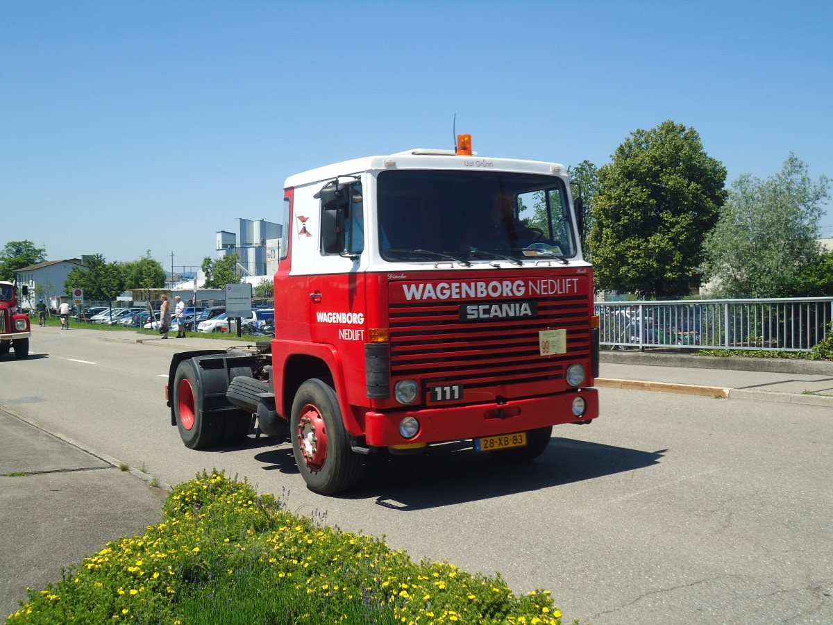 (139'770) - Bueving, Oostwold - 28-XB-83 - Scania am 16. Juni 2012 in Hinwil, AMP