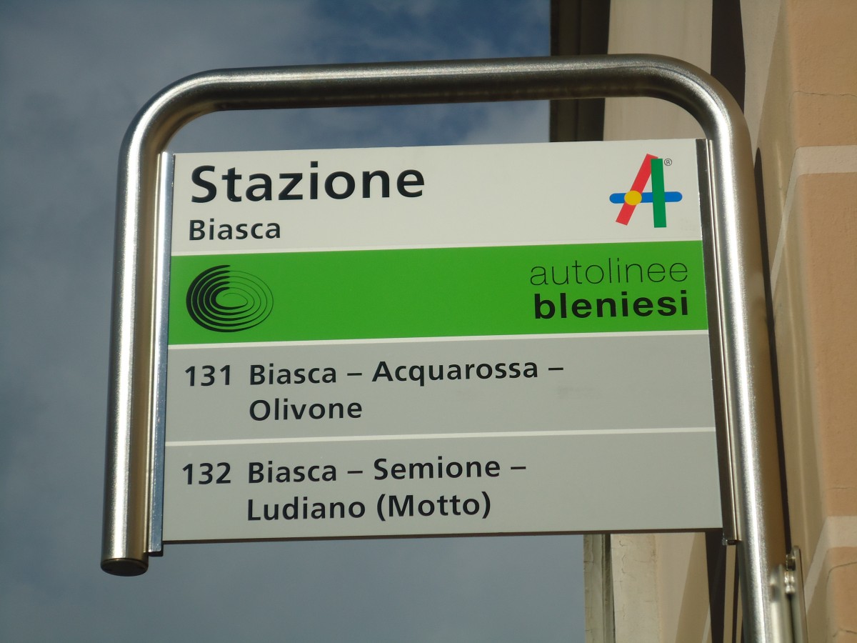 (147'866) - ABI-Haltestelle - Biasca, Stazione - am 6. November 2013