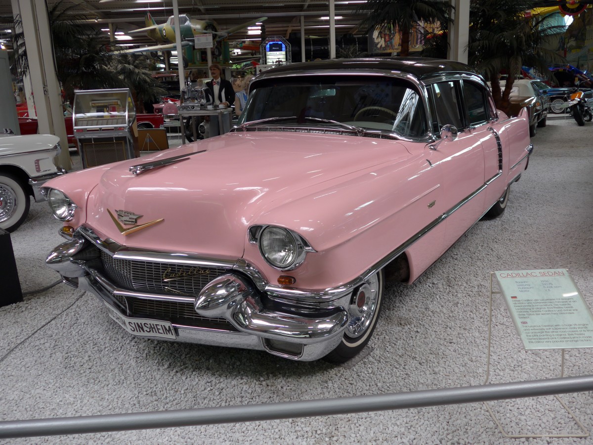 (149'870) - Cadillac am 25. April 2014 in Sinsheim, Museum