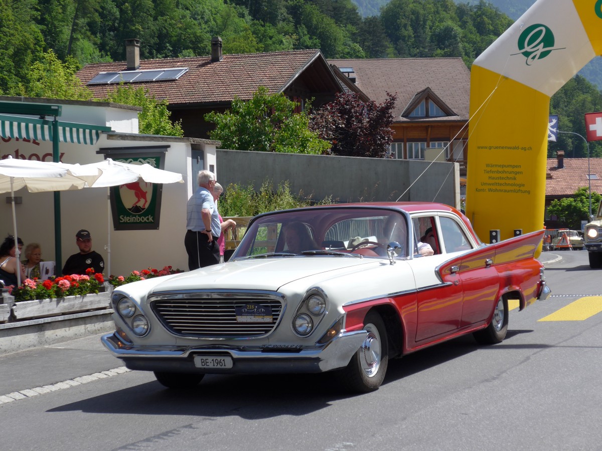 (151'278) - Chrysler von 1961 am 8. Juni 2014 in Brienz, OiO