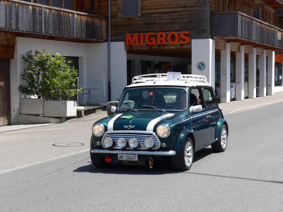 (151'406) - Austin Mini - AR 20'407 - am 8. Juni 2014 in Brienz, Hauptstrasse