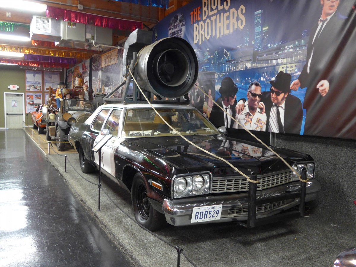 (152'419) - Dodge Monaco - Jahrgang 1974 - BDR 529 - von  Blues Brothers  am 9. Juli 2014 in Volo, Auto Museum