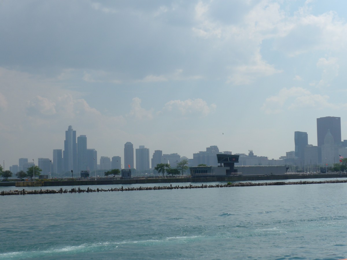 (152'754) - Chicago am Lake Michigan am 14. Juli 2014