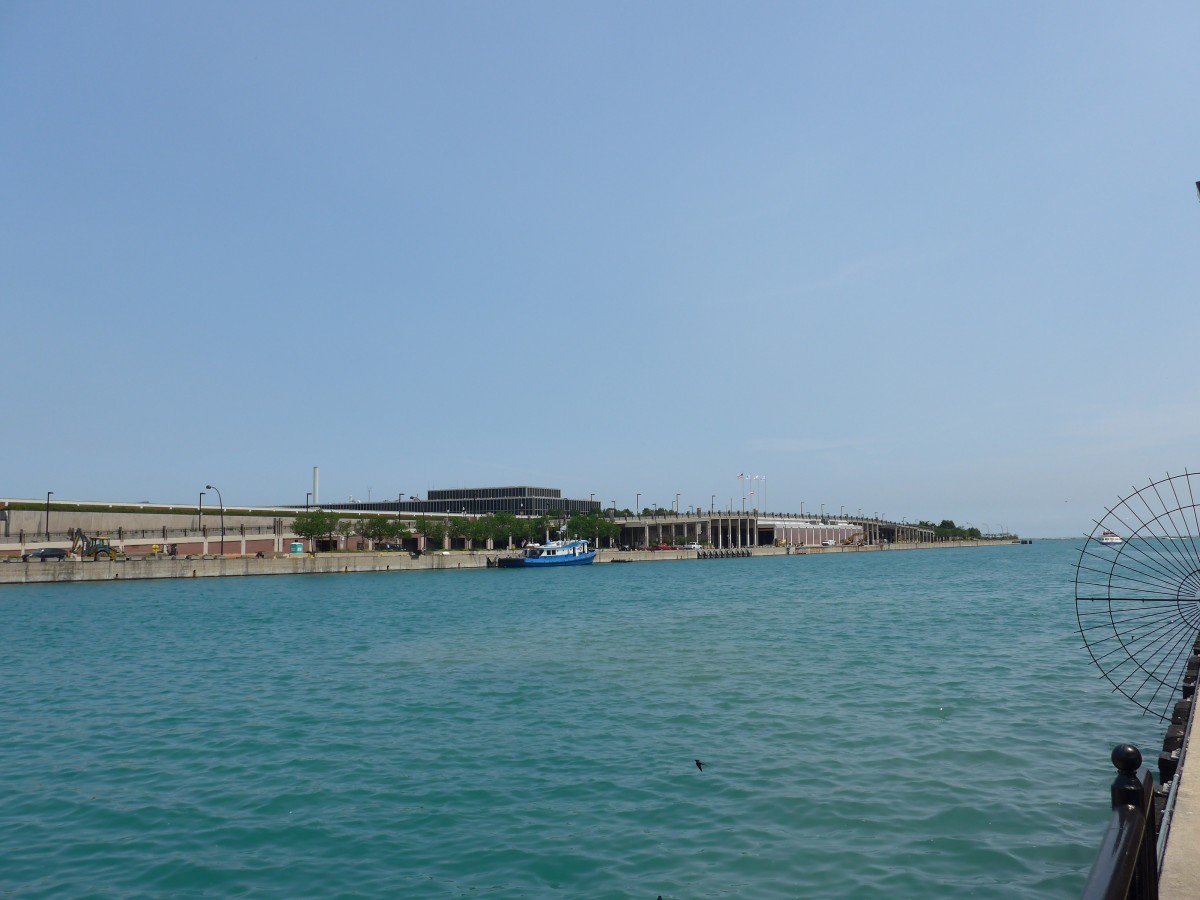 (153'163) - Sicht auf den Lake Michigan am 18. Juli 2014 in Chicago, Navy Pier