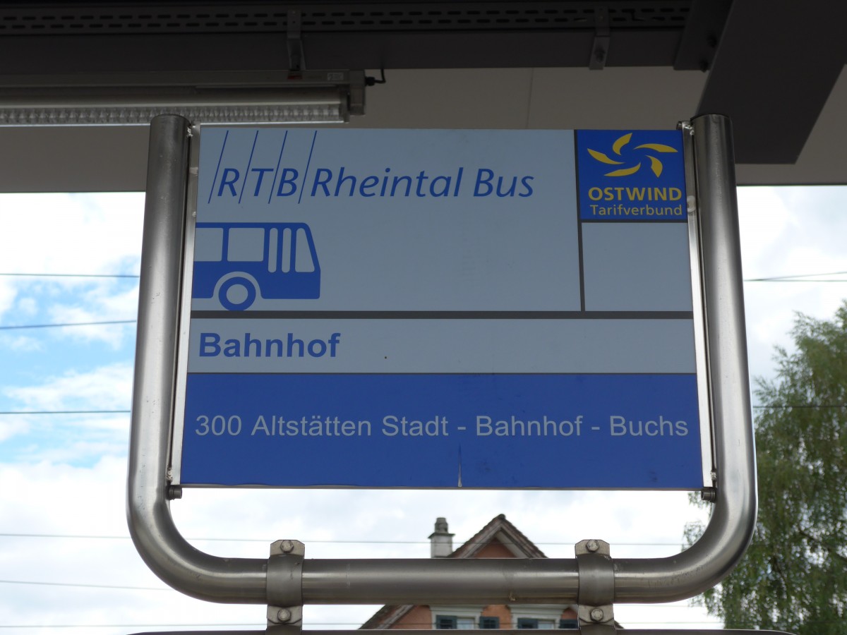 (153'899) - RTB-Haltestelle - Altsttten, Bahnhof - am 16. August 2014