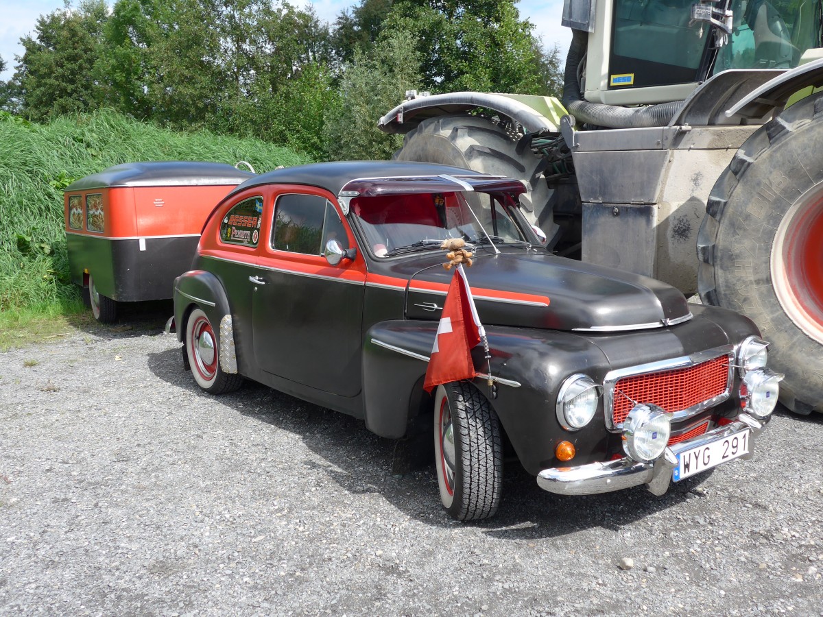 (154'544) - Volvo - WYG 291 - am 30. August 2014 in Oberkirch, CAMPUS Sursee