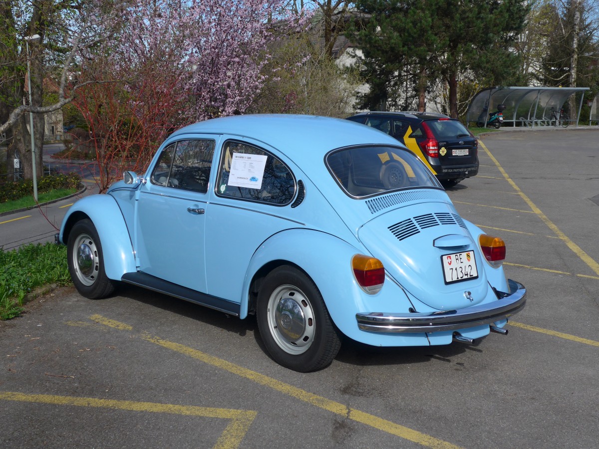 (159'901) - VW-Kfer - BE 71'342 - am 12. April 2015 in Thun, Garage STI