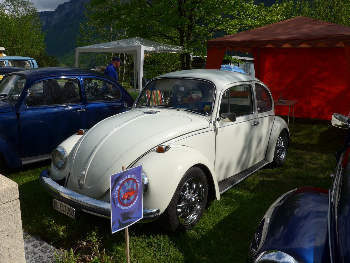 (160'250) - VW-Kfer - BL 113'353 - am 9. Mai 2015 in Brienz, Camping Aaregg