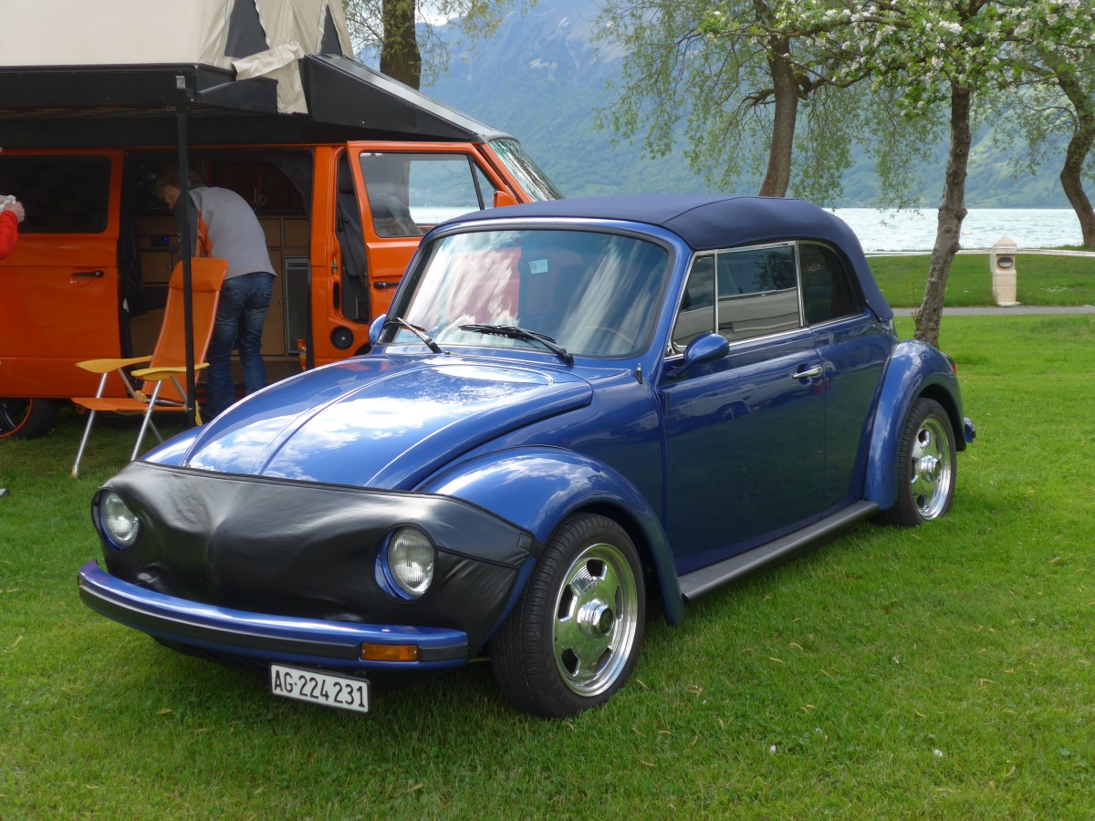 (160'259) - VW-Kfer - AG 224'231 - am 9. Mai 2015 in Brienz, Camping Aaregg