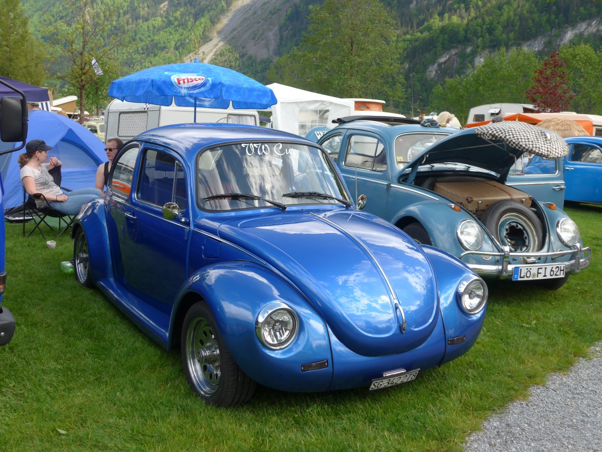 (160'299) - VW-Kfer - SG 342'278 - am 9. Mai 2015 in Brienz, Camping Aaregg