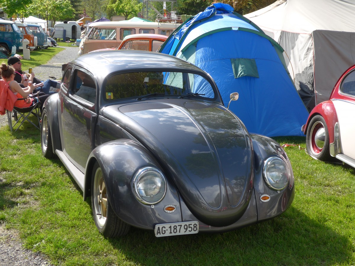 (160'326) - VW-Kfer - AG 187'958 - am 9. Mai 2015 in Brienz, Camping Aaregg
