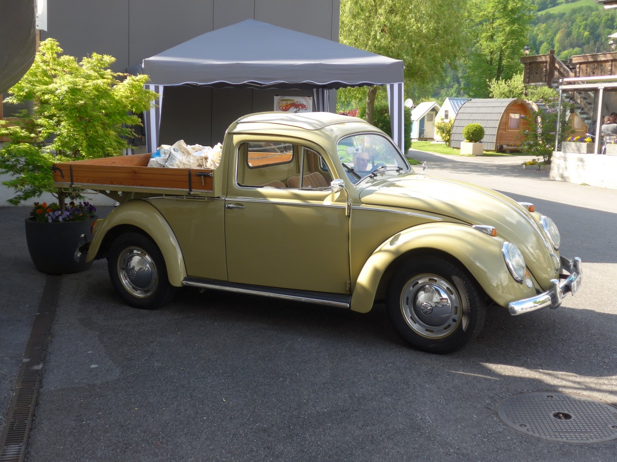 (160'357) - VW-Kfer - BE 70'468 - am 9. Mai 2015 in Brienz, Camping Aaregg