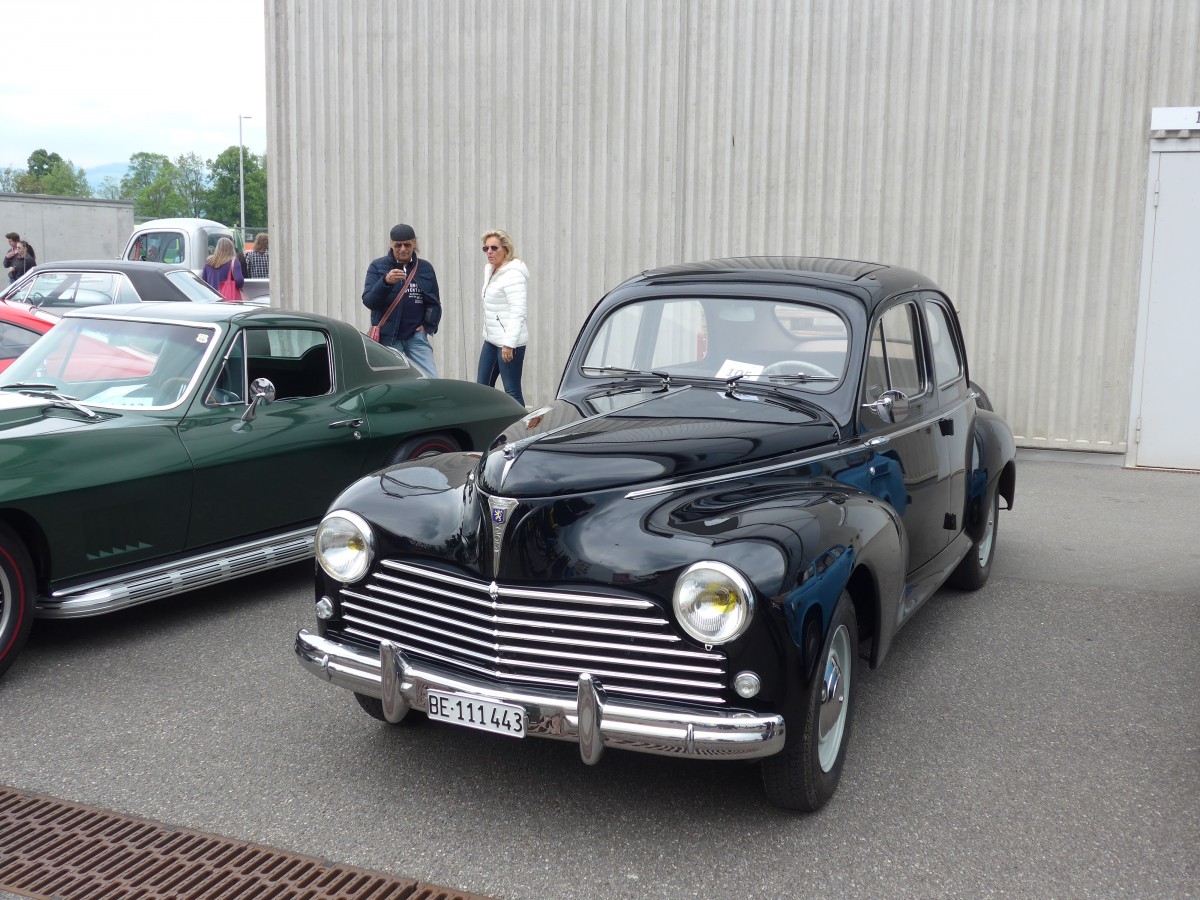 (160'733) - Peugeot - BE 111'443 - am 23. Mai 2015 in Thun, Arena Thun