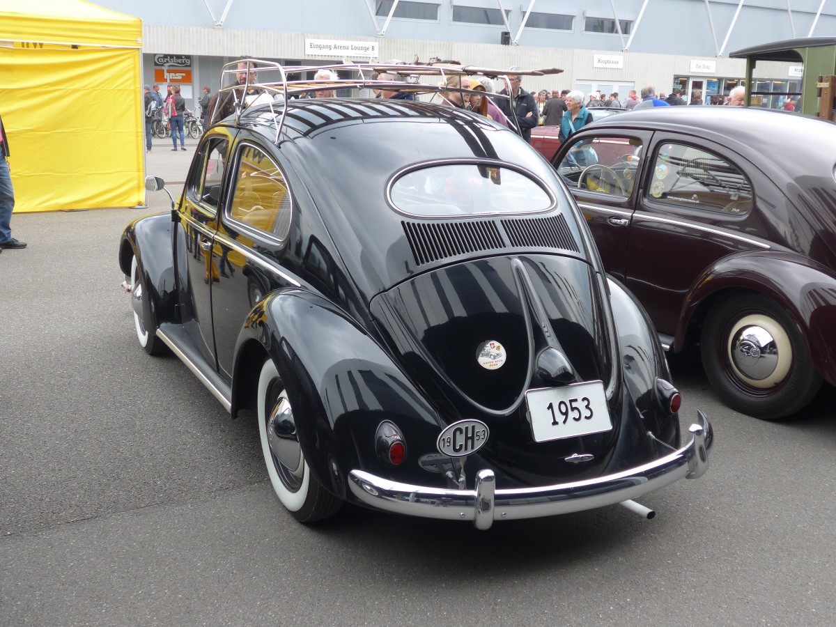 (160'738) - VW-Kfer - Jahrgang 1953 - am 23. Mai 2015 in Thun, Arena Thun