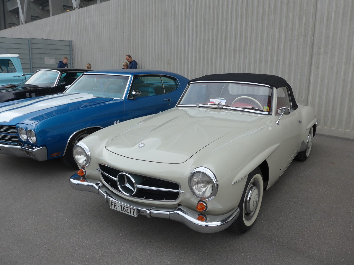 (160'807) - Mercedes - FR 16'277 - am 23. Mai 2015 in Thun, Arena Thun