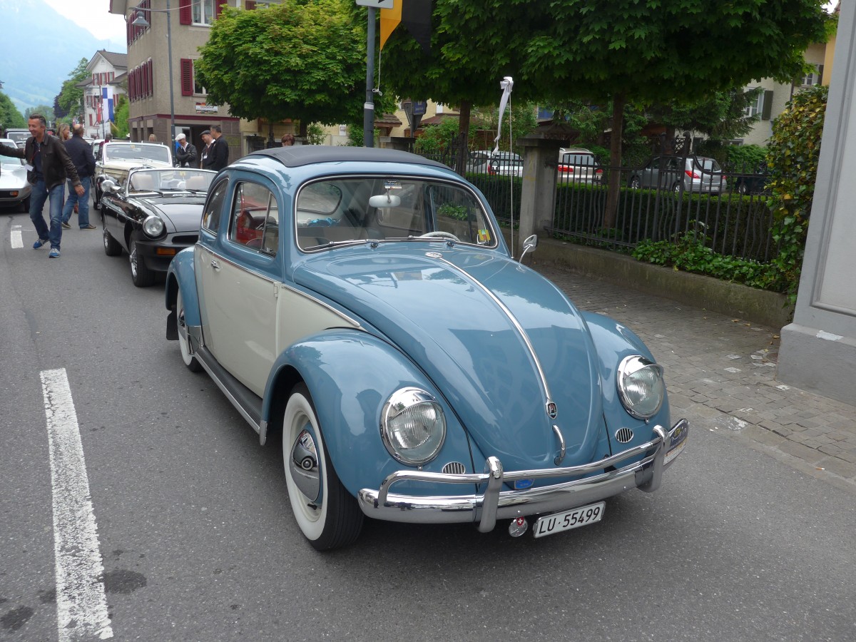 (160'842) - VW-Kfer - LU 55'499 - am 24. Mai 2015 in Sarnen, OiO