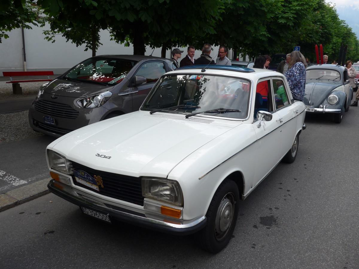 (160'879) - Peugeot - AG 396'500 - am 24. Mai 2015 in Sarnen, OiO
