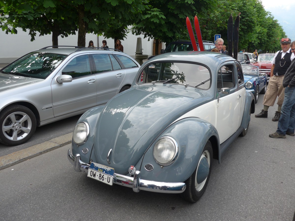 (160'881) - VW-Kfer - OW 86 U - am 24. Mai 2015 in Sarnen, OiO