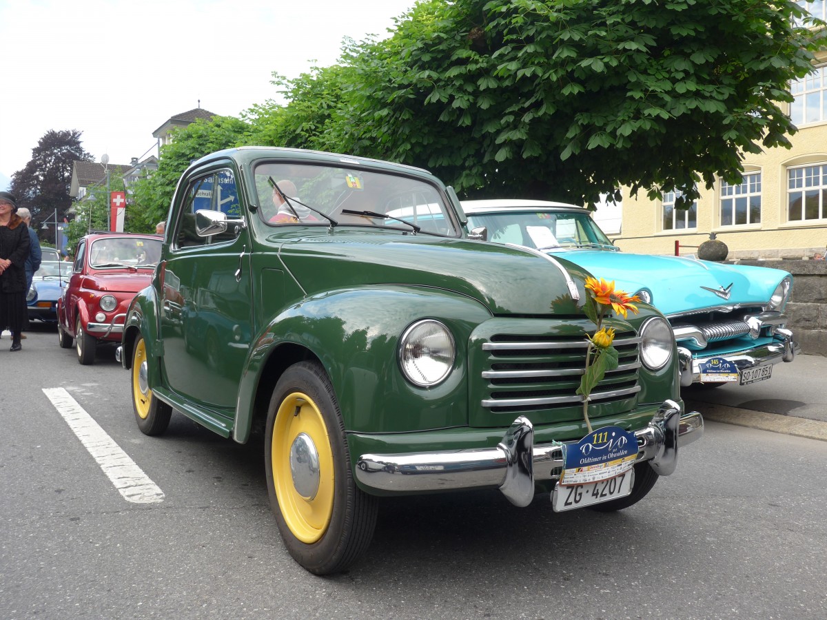 (160'884) - Fiat - ZG 4207 - am 24. Mai 2015 in Sarnen, OiO