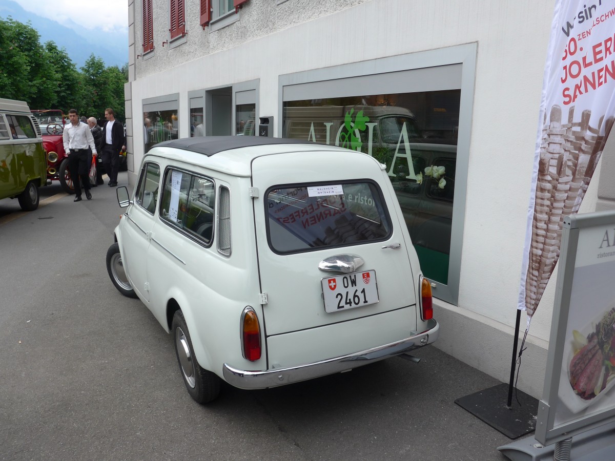 (160'897) - Autobianchi - OW 2461 - am 24. Mai 2015 in Sarnen, OiO
