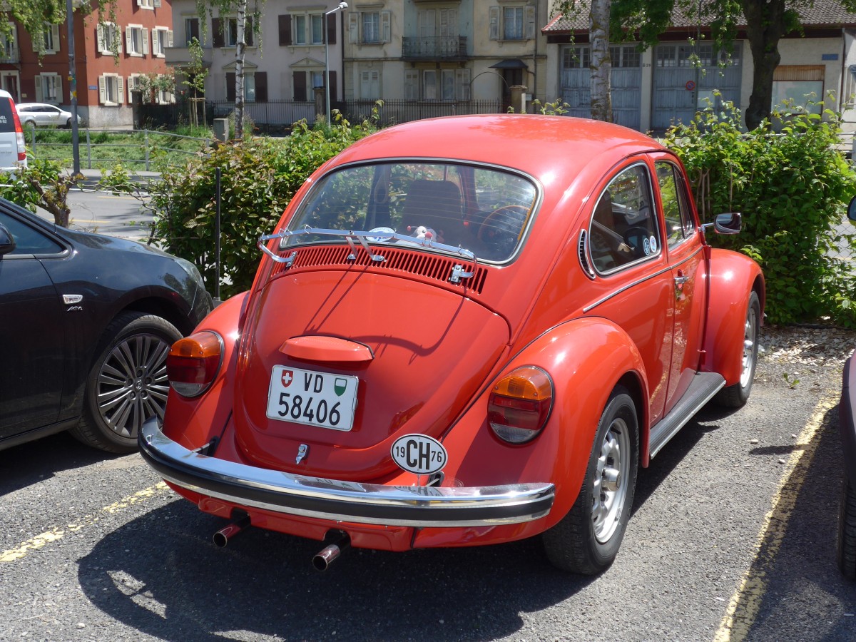 (161'281) - VW-Kfer - VD 58'406 - am 28. Mai 2015 in Yverdon, Postgarage