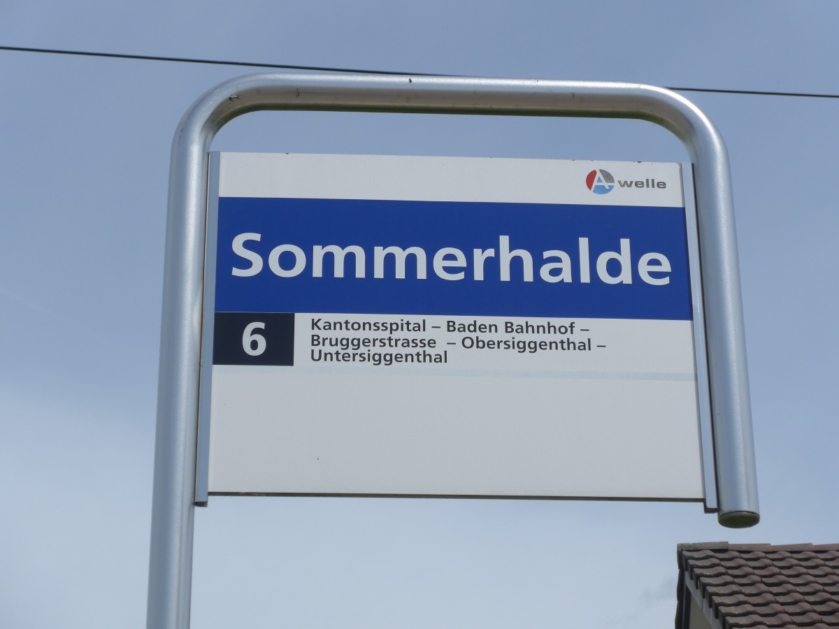 (161'592) - A-welle-Haltestelle - Fislisbach, Sommerhalde - am 31. Mai 2015