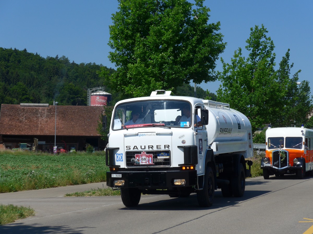 (161'849) - Adis AG - TI 76'192 - Saurer am 6. Juni 2015 in Thayngen, Saurertreffen