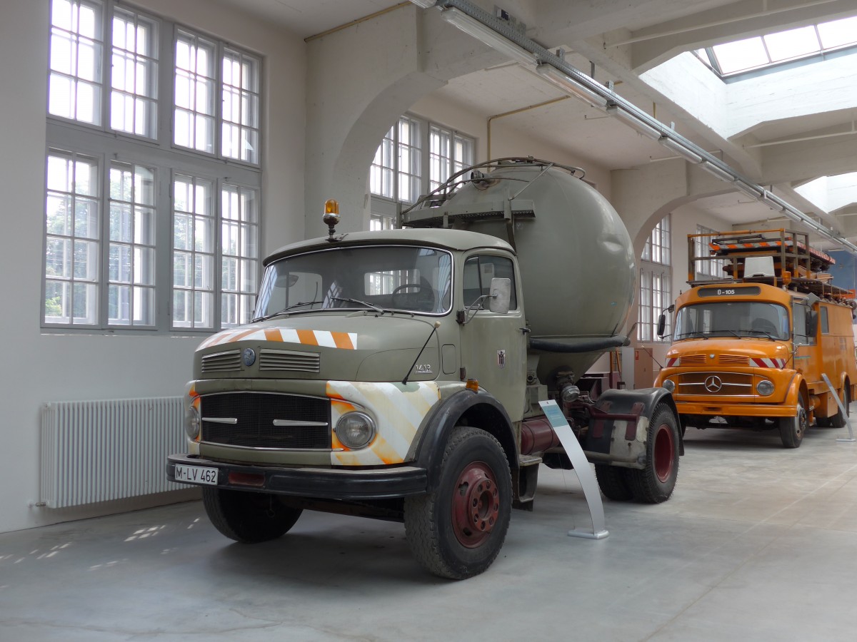(162'813) - SWM Mnchen - M-LV 462 - Mercedes am 28. Juni 2015 in Mnchen, MVG-Museum