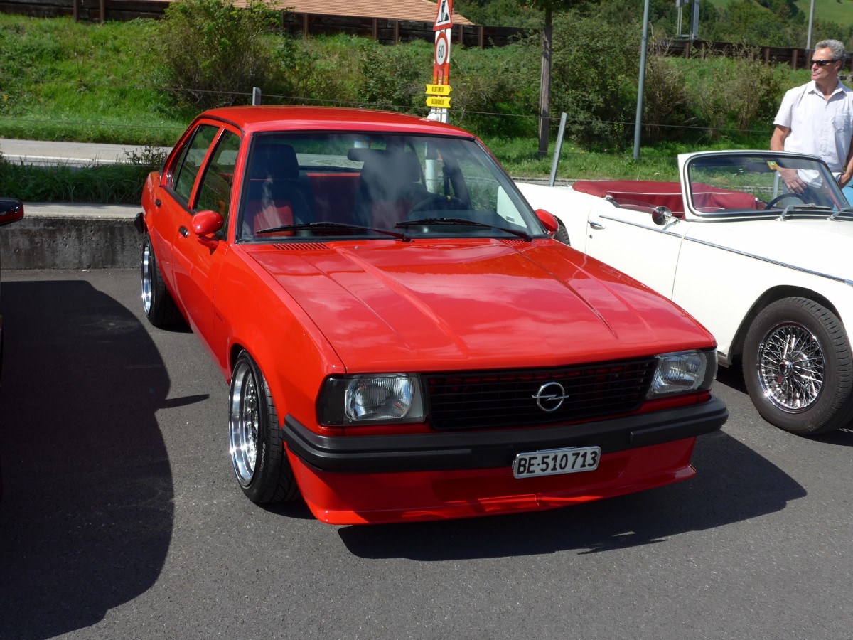 (164'446) - Opel - BE 510'713 - am 6. September 2015 in Reichenbach