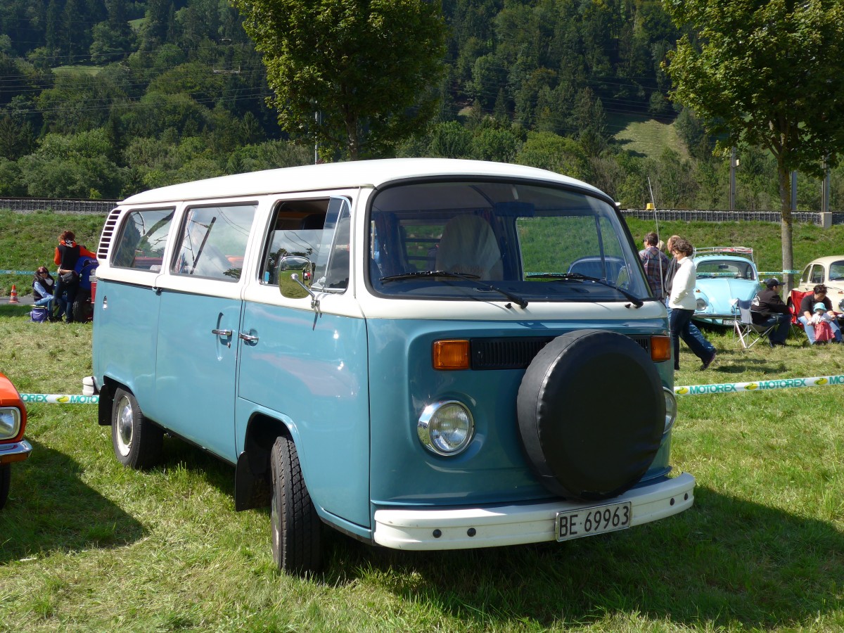 (164'506) - VW-Bus - BE 69'963 - am 6. September 2015 in Reichenbach