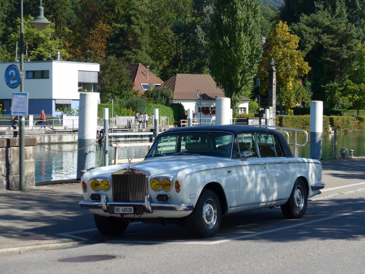 (164'683) - Rolls-Royce - VD 40'538 - am 13. September 2015 bei der Schifflndte Thun