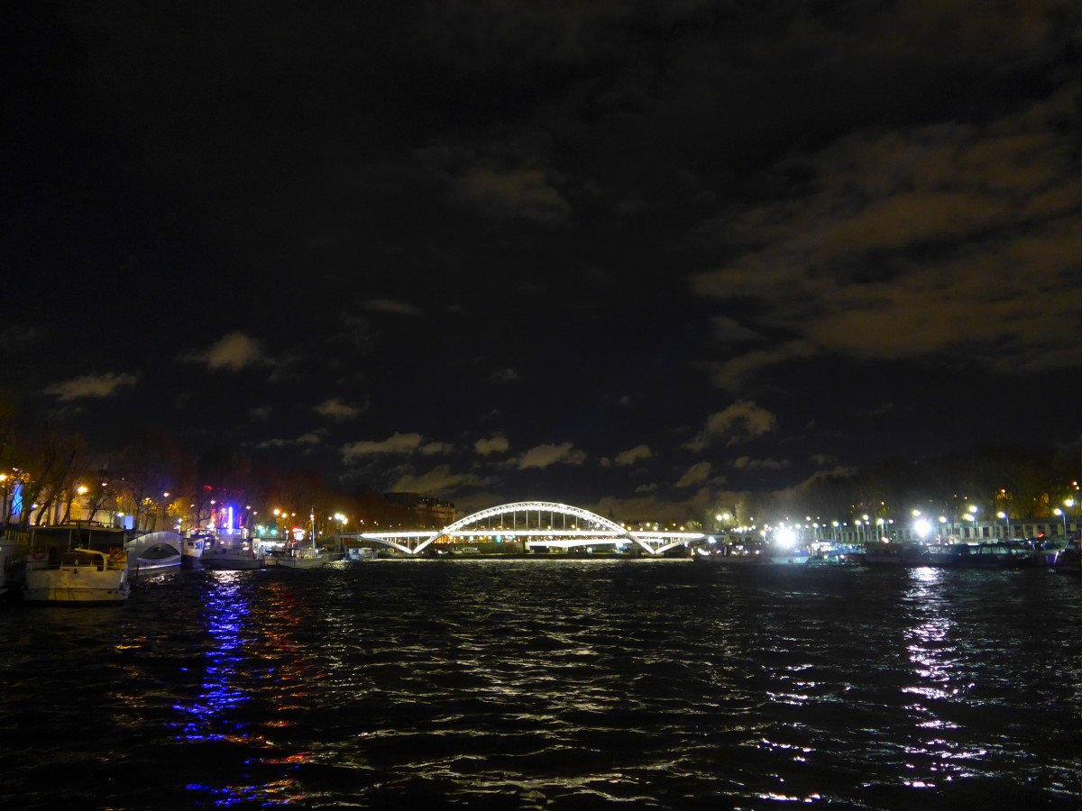 (167'318) - Die Seine am 17. November 2015 in Paris bei Nacht