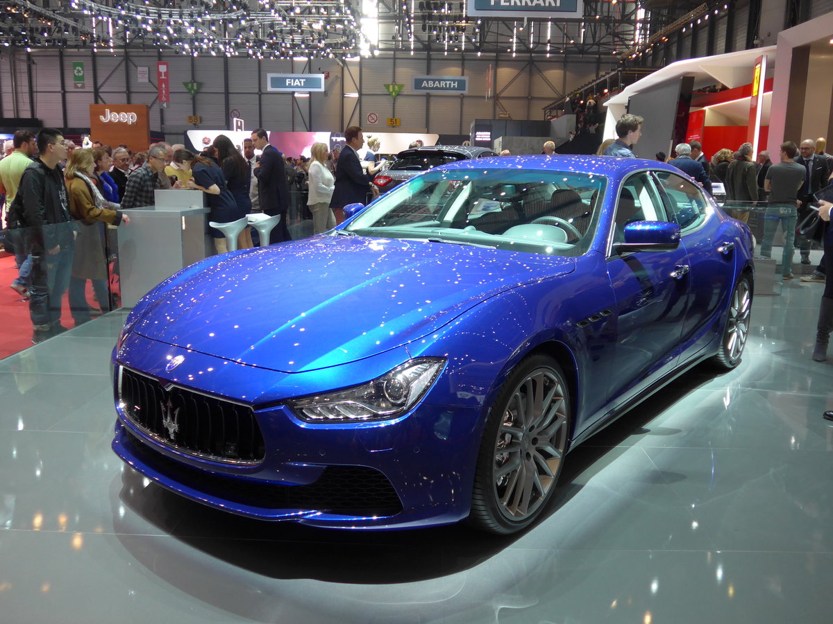 (169'179) - Maserati am 7. Mrz 2016 im Autosalon Genf