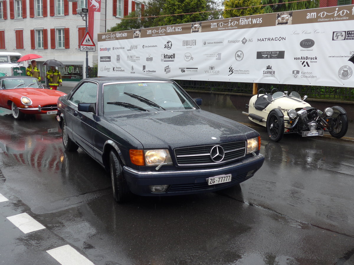 (170'585) - Mercedes - ZG 77'777 - am 14. Mai 2016 in Sarnen, OiO