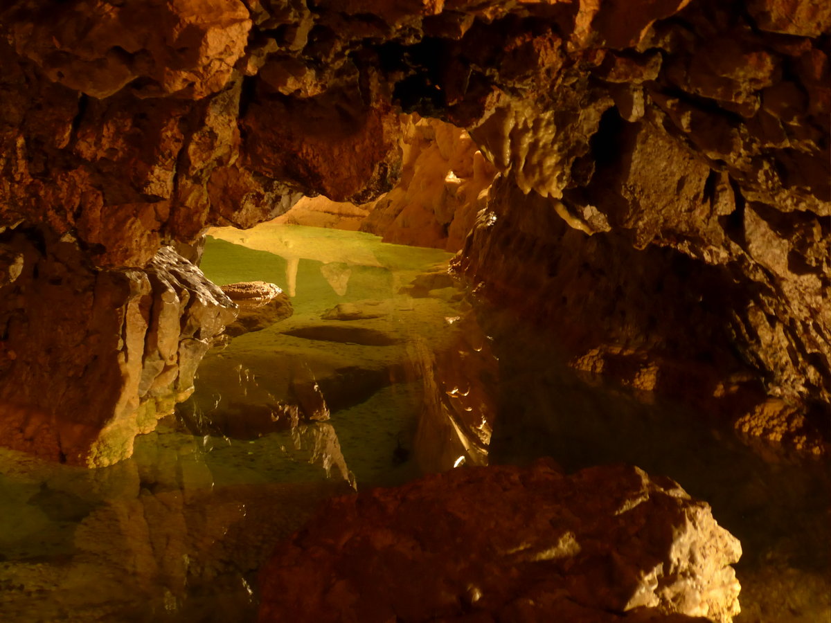 (173'177) - Impression am 20. Juli 2016 in den Grotten von Vallorbe