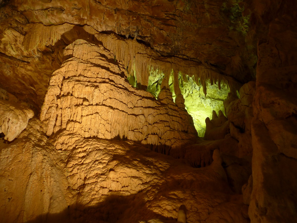 (173'180) - Impression am 20. Juli 2016 in den Grotten von Vallorbe
