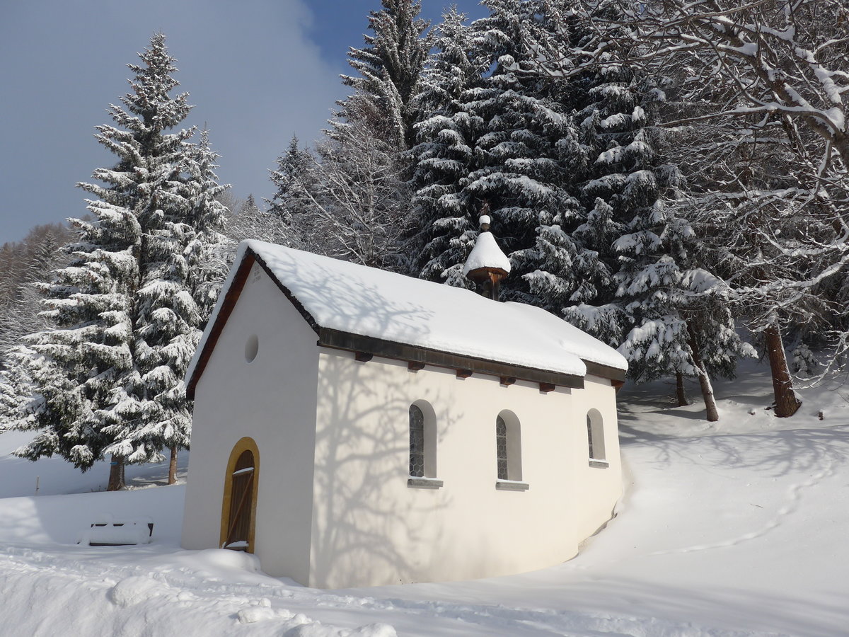 (178'044) - Kleine Kapelle am 15. Januar 2017 bei Bellwald