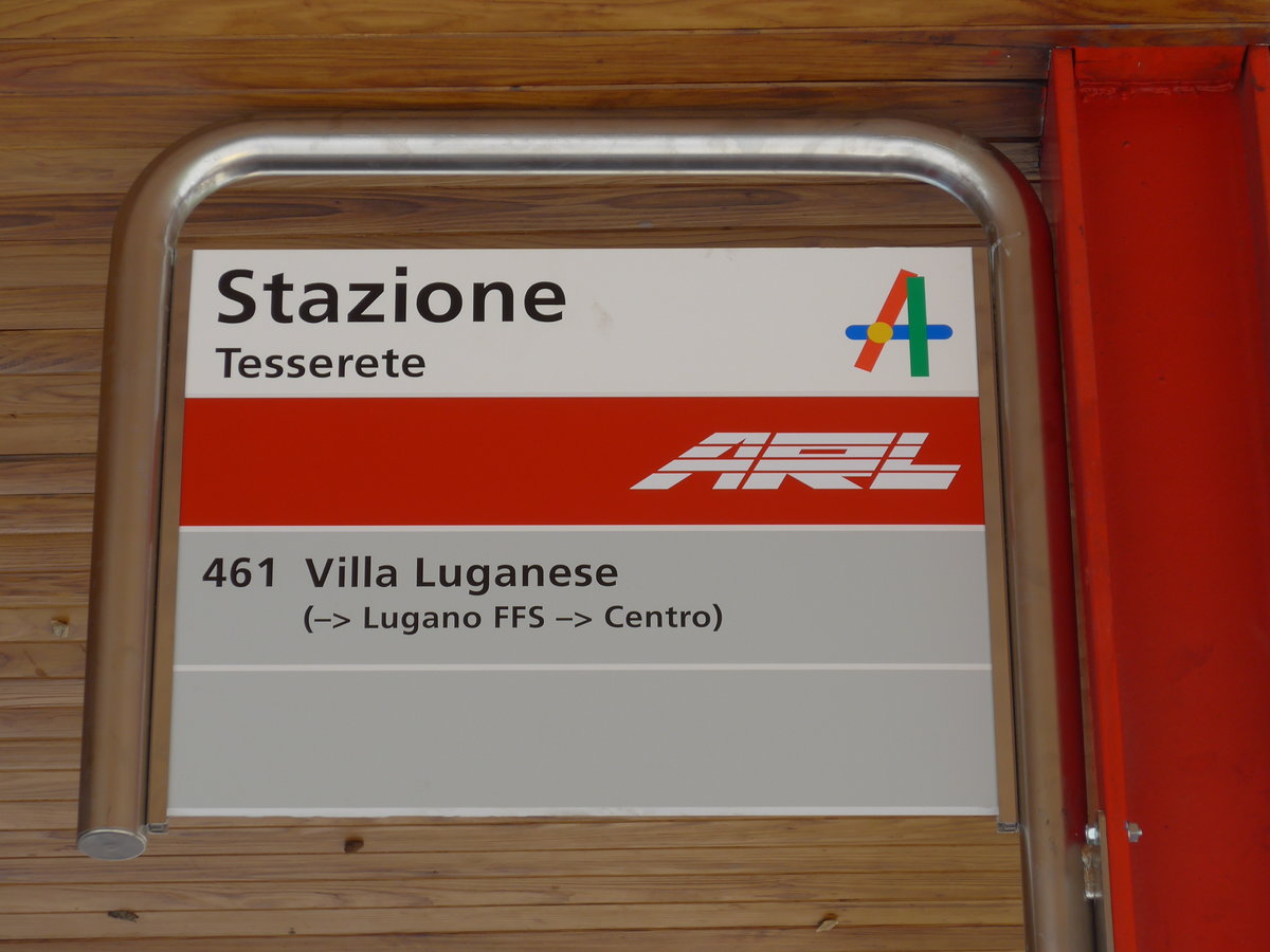 (180'580) - ARL-Haltestelle - Tesserete, Stazione - am 23. Mai 2017
